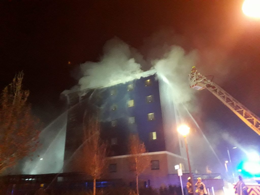 Brentford Travelodge Fire