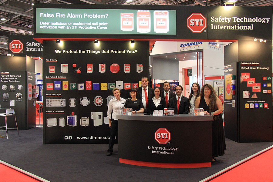 A picture of the STI Team at Firex 2017