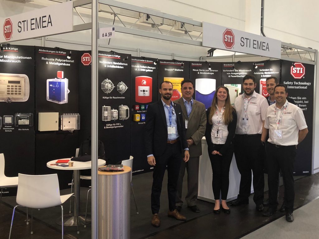 STI exhibitors at Security-Essen-2018